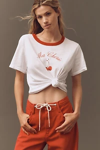 Sundry Cotton-Slub Graphic Tee