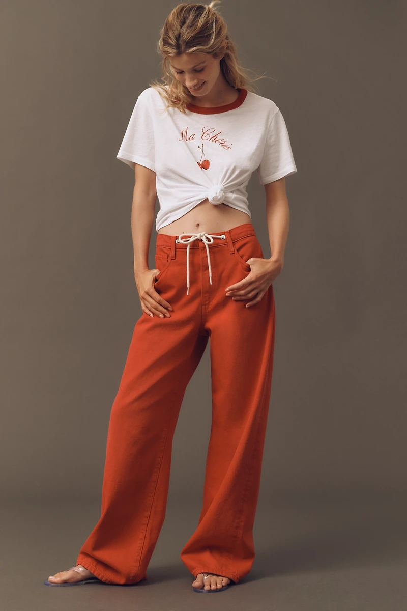 Sundry Cotton-Slub Graphic Tee