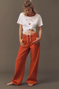 Sundry Cotton-Slub Graphic Tee