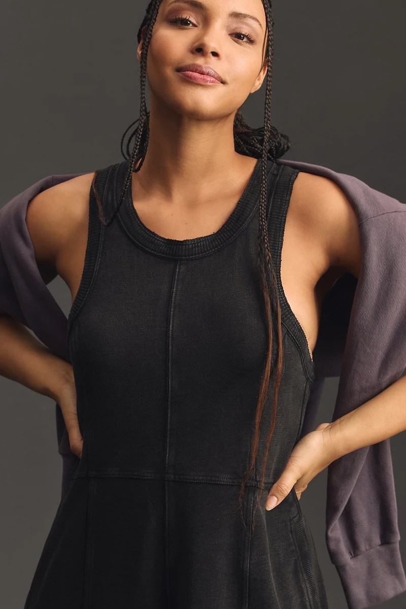 Daily Practice Horizon Wide-Leg Knit Jumpsuit