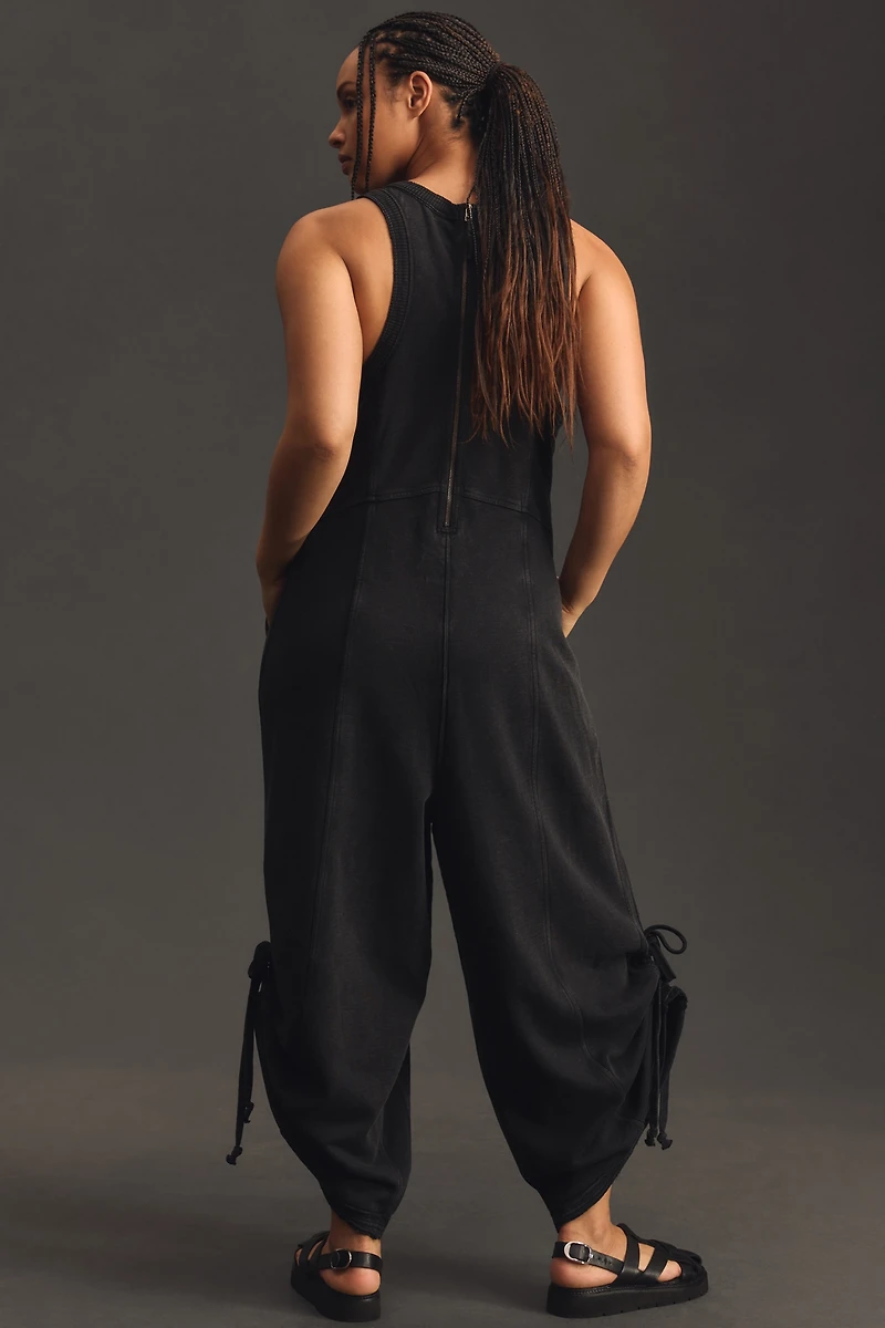 Daily Practice Horizon Wide-Leg Knit Jumpsuit