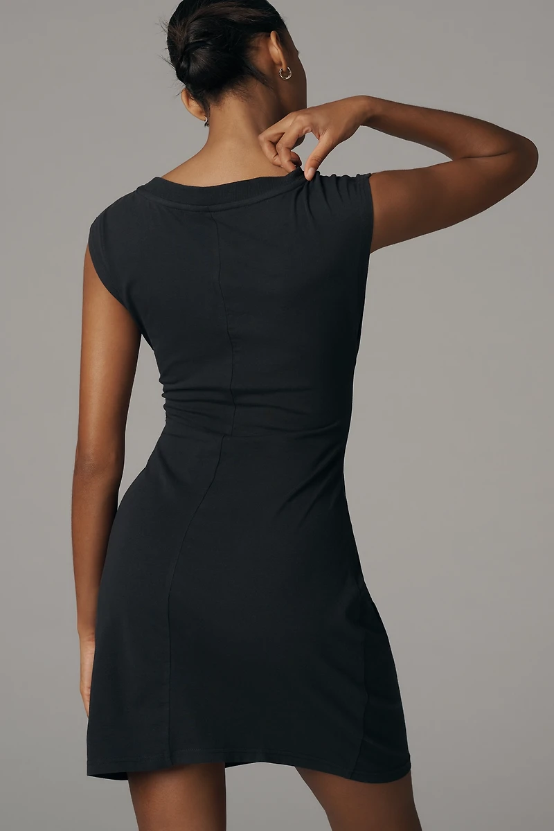 Daily Practice Twist-Front Mini Dress