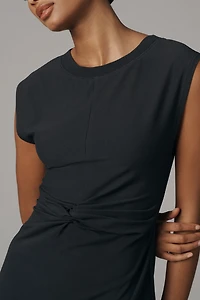 Daily Practice Twist-Front Mini Dress