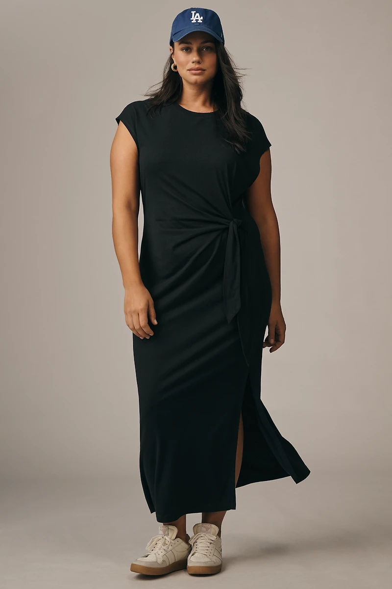Daily Practice Tiebreaker Midi Dress