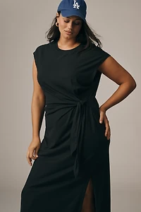 Daily Practice Tiebreaker Midi Dress