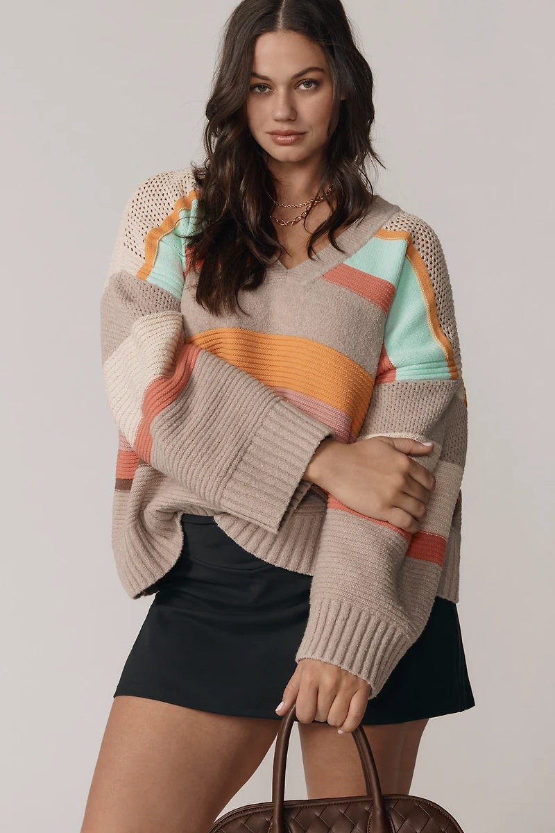 Daily Practice Beach Daze Chunky Oversized Sweater