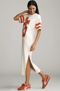 Daily Practice Graphic T-Shirt Midi Dress