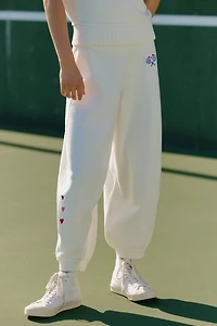Daily Practice Icon-Embroidered Jogger Sweatpants