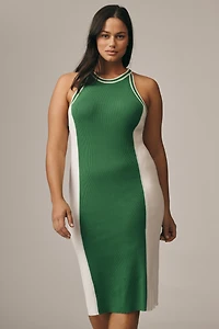 Daily Practice Fitted Midi Sweater Dress
