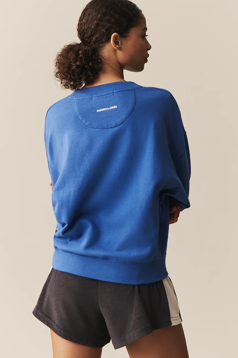 Araminta James Grazie Long-Sleeve Sweatshirt