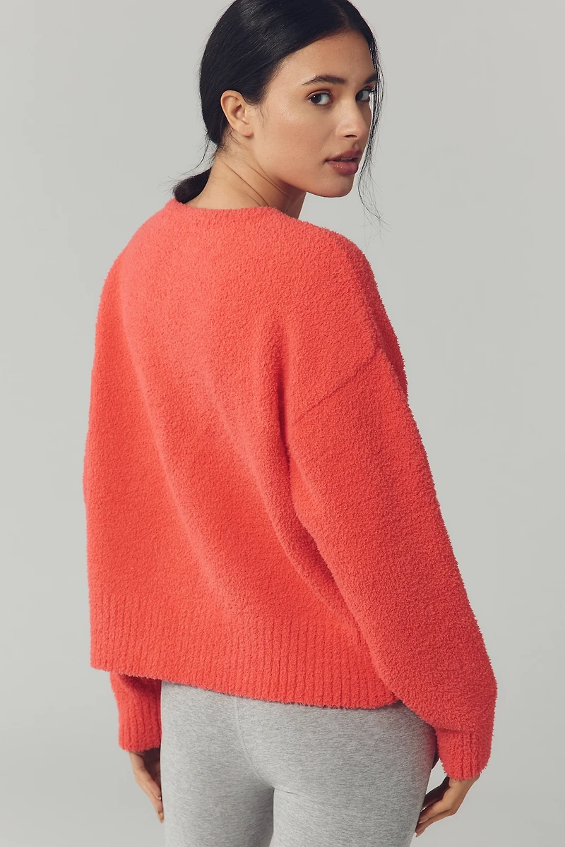 Araminta James Long-Sleeve Cardigan Sweater