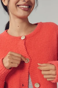 Araminta James Long-Sleeve Cardigan Sweater