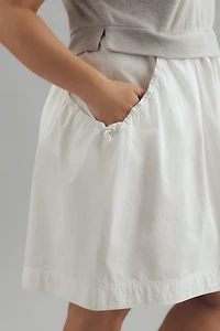 Daily Practice Gardenia Short-Sleeve Babydoll Mini Dress