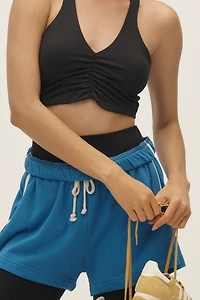 Daily Practice Ruched Crop Tank Top