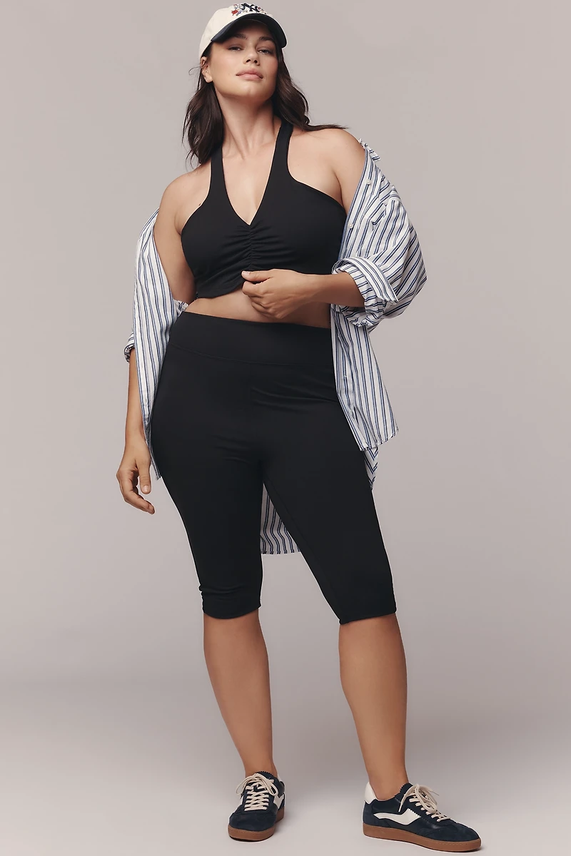 Daily Practice Ruched Crop Tank Top