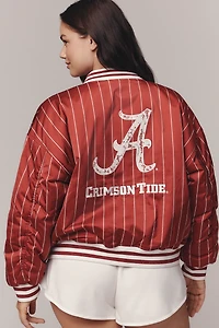 The Wild Collective x Anthropologie NCAA Bomber Jacket