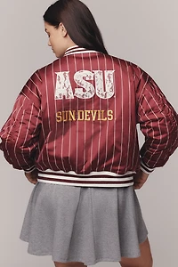 The Wild Collective x Anthropologie NCAA Bomber Jacket