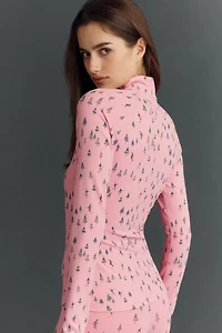 Beach Riot Kamara Long-Sleeve Half-Zip Top