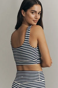 STRUT THIS Stripe Bra Top