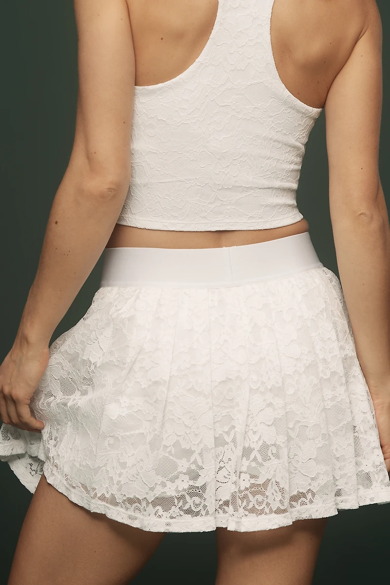 Beach Riot Irina Lace Mini Skirt