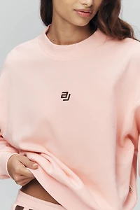 Araminta James High-Neck Logo Sweater