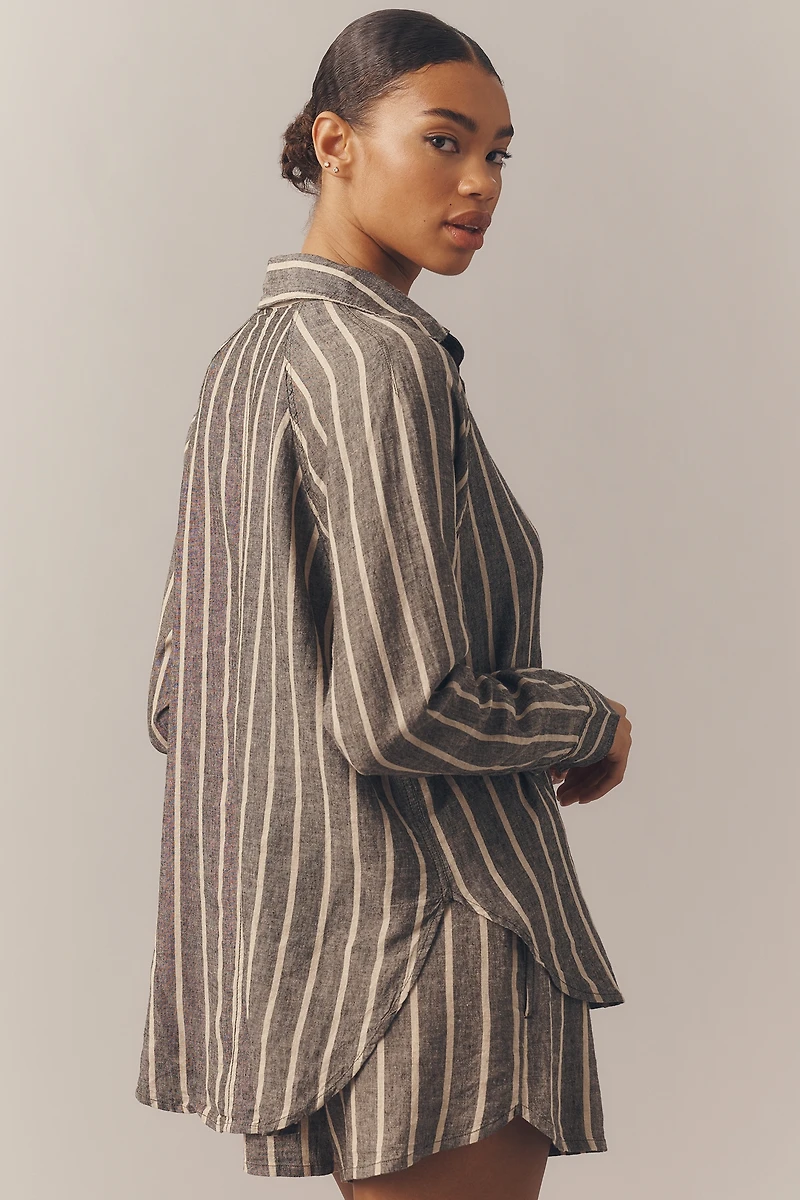 Z Supply Long-Sleeve Buttondown Top 