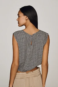 Z Supply Merit Gingham Top