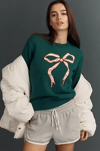 Beach Riot Jolene Snowflake Crewneck Sweater