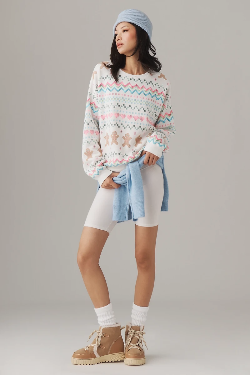 Beach Riot Devyn Gingerbread Crewneck Sweater