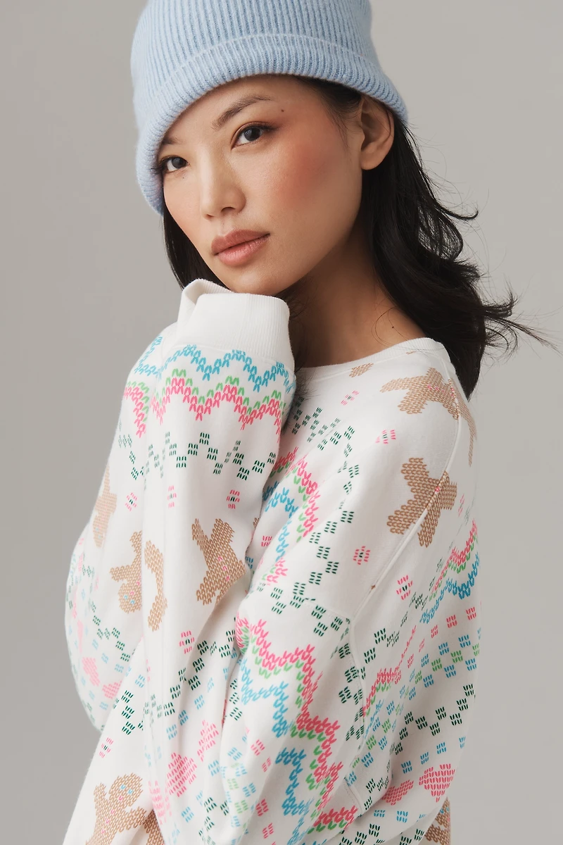 Beach Riot Devyn Gingerbread Crewneck Sweater