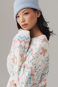Beach Riot Devyn Gingerbread Crewneck Sweater