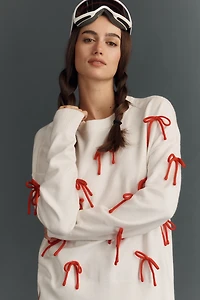 Beach Riot Callie Festive Crew-Neck Sweater