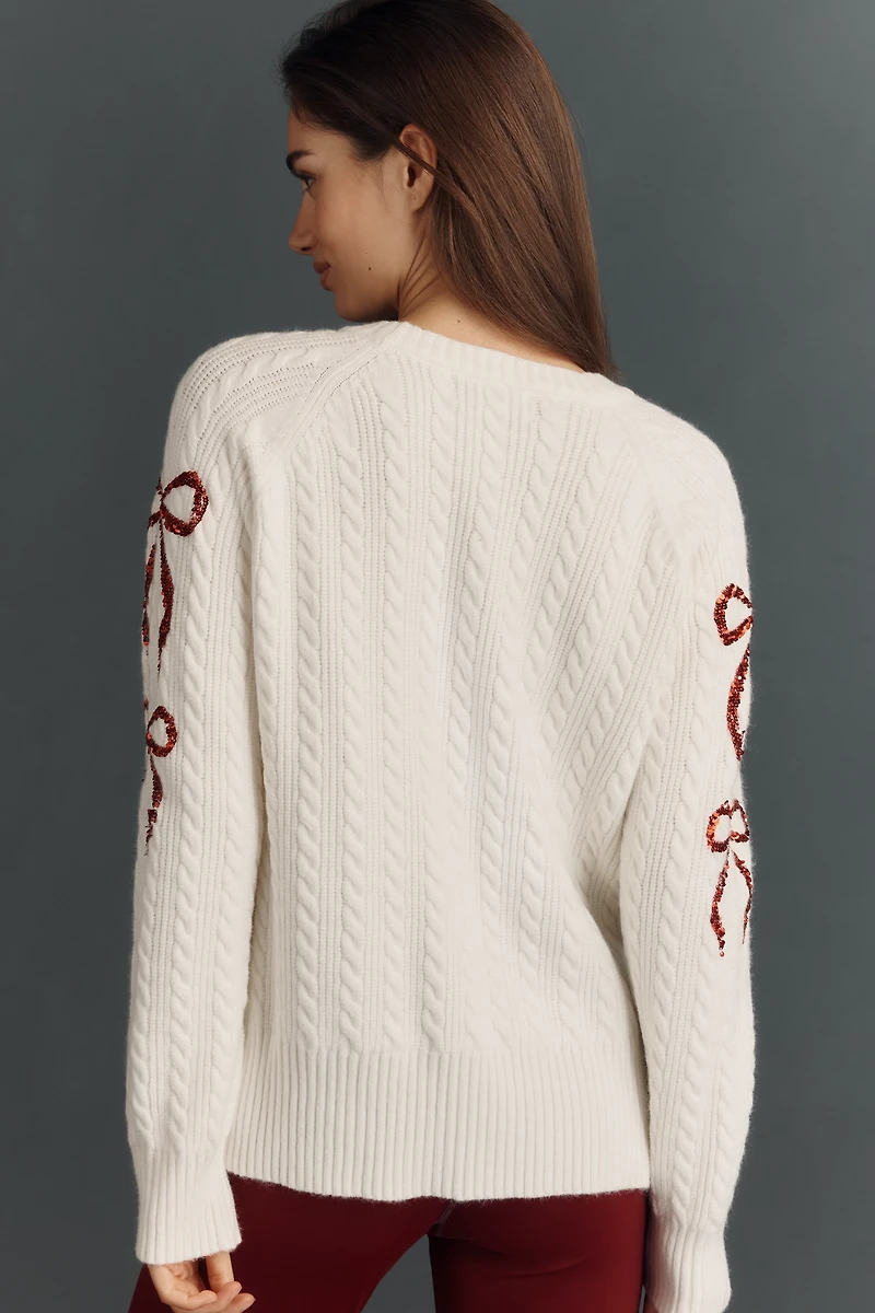 Beach Riot x Anthropologie Bow Sleeve Sweatshirt