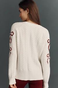 Beach Riot x Anthropologie Bow Sleeve Sweatshirt