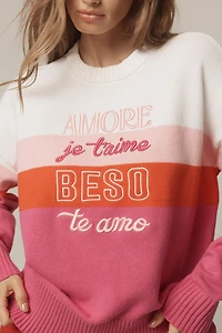 Beach Riot Callie Love Long-Sleeve Sweater