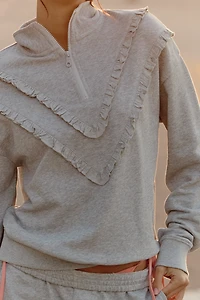 Beach Riot Monroe Long-Sleeve Half-Zip Top