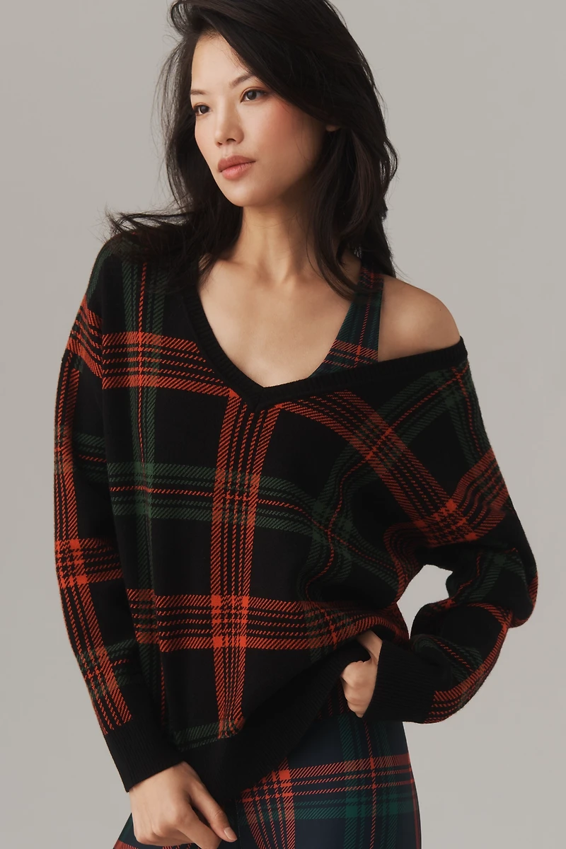 Beach Riot Joey Oversized V-Neck Sweater