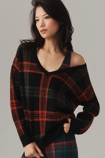 Beach Riot Joey Oversized V-Neck Sweater