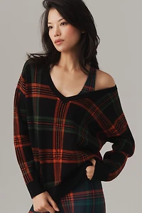 Beach Riot Joey Oversized V-Neck Sweater