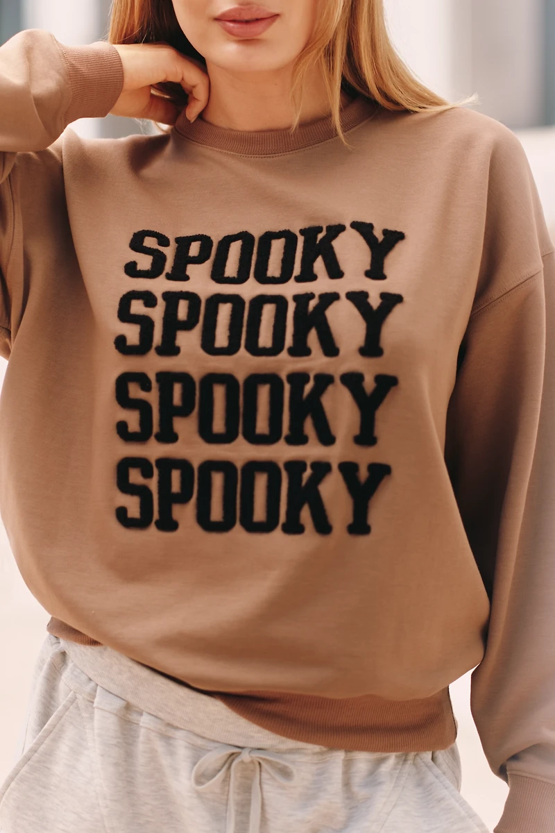 Beach Riot Devyn Oversized Crew-Neck Sweatshirt