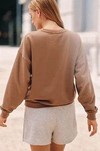 Beach Riot Devyn Oversized Crew-Neck Sweatshirt