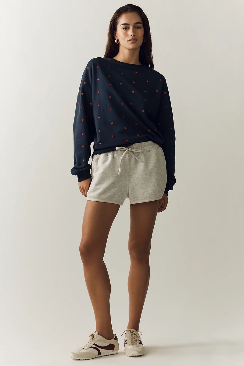 Beach Riot Devyn Oversized Crew-Neck Sweatshirt