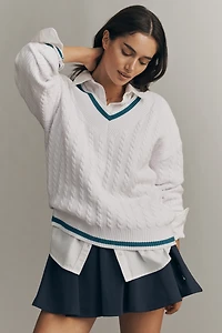 Beach Riot Montana Long-Sleeve V-Neck Sweater