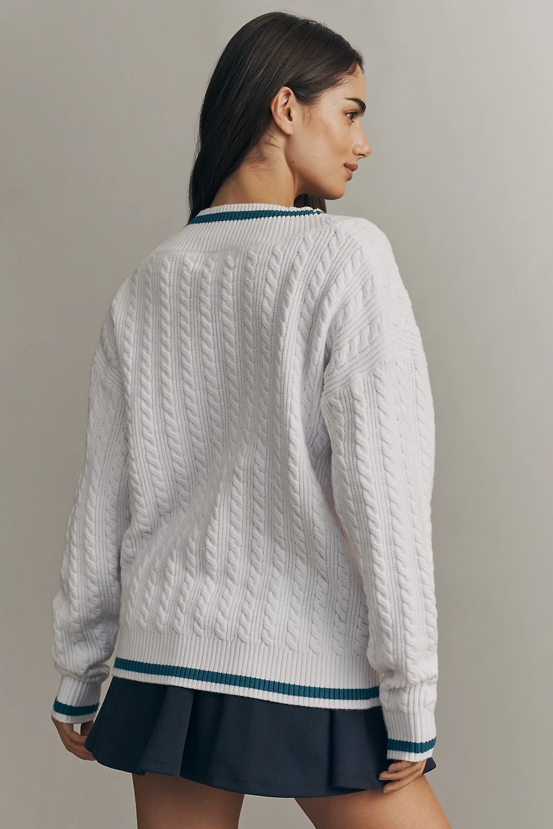 Beach Riot Montana Long-Sleeve V-Neck Sweater