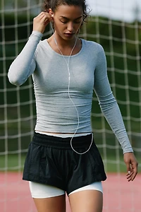 Daily Practice Snap Fit Long-Sleeve Shirt