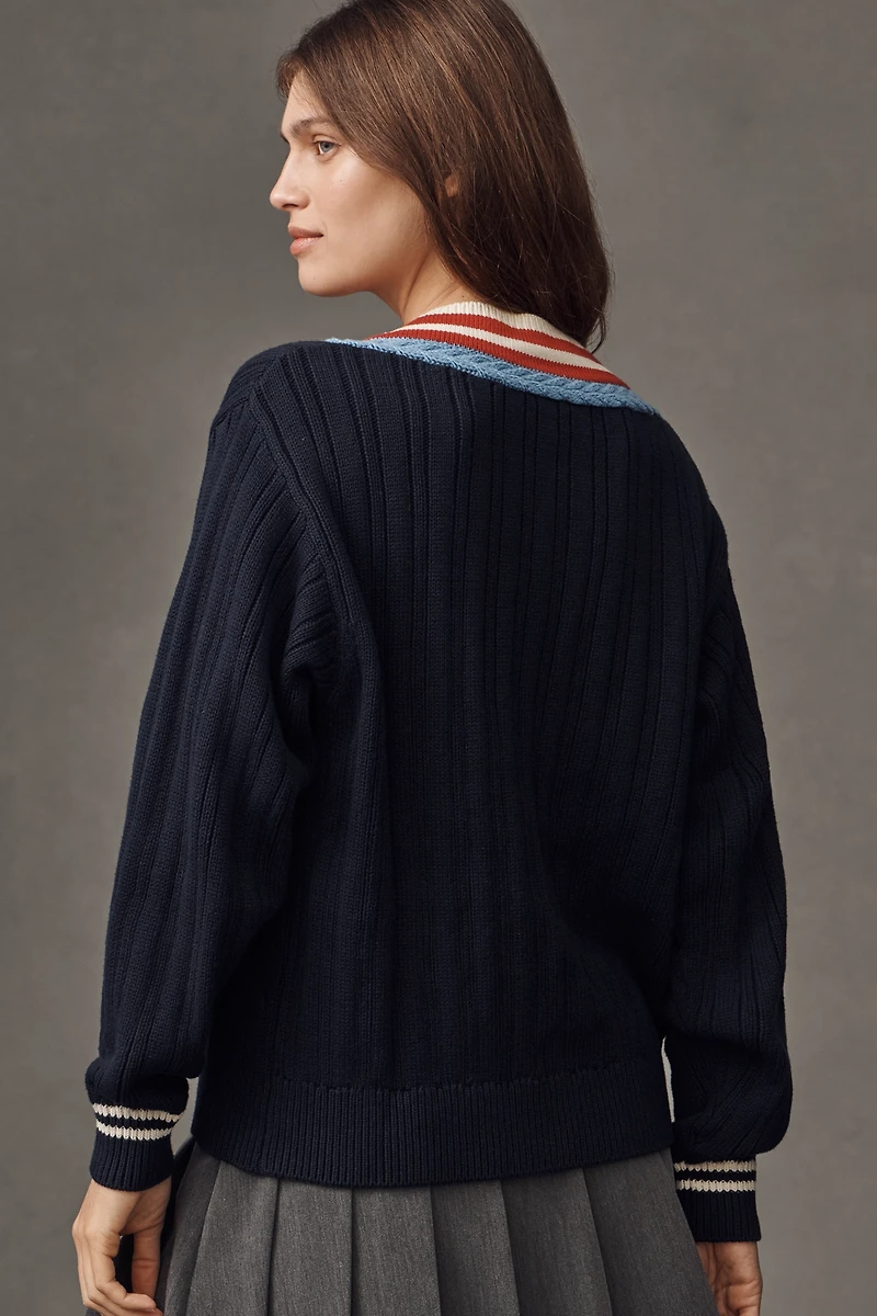 The Upside x Anthropologie Josette V-Neck Sweater