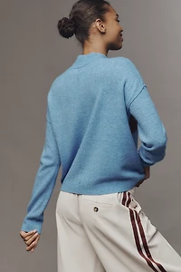 Sundry Game Day Mock-Neck Sweater