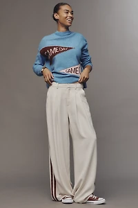 Sundry Game Day Mock-Neck Sweater
