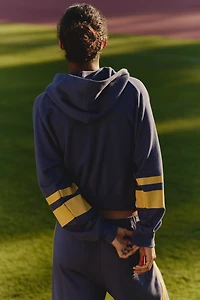 Sundry Sporty Hooded Cotton Sweatshirt