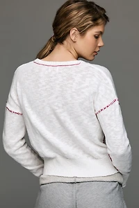 Sundry Long-Sleeve V-Neck Sweater